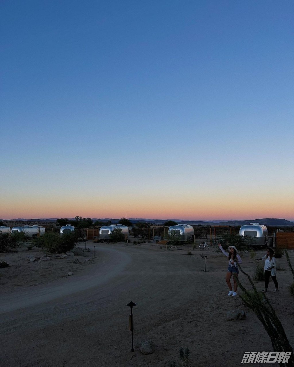 王麗嘉晒出風景照。